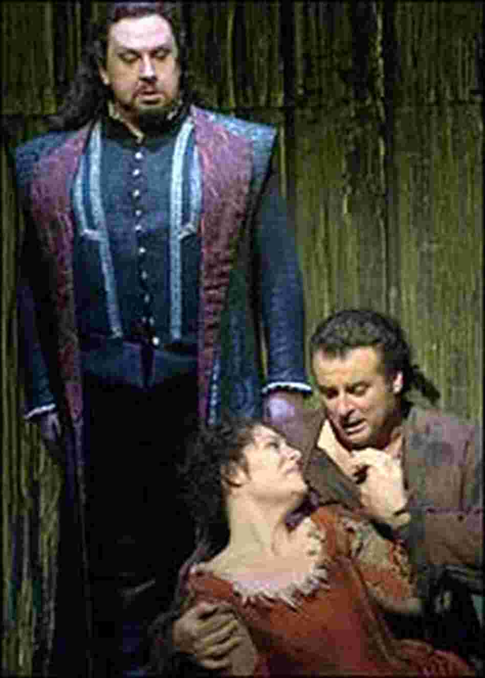 Bruno Caproni, Marcello Giordani and Sondra Radvanovsky Bruno Caproni, Marcello Giordani and Sondra Radvanovsky