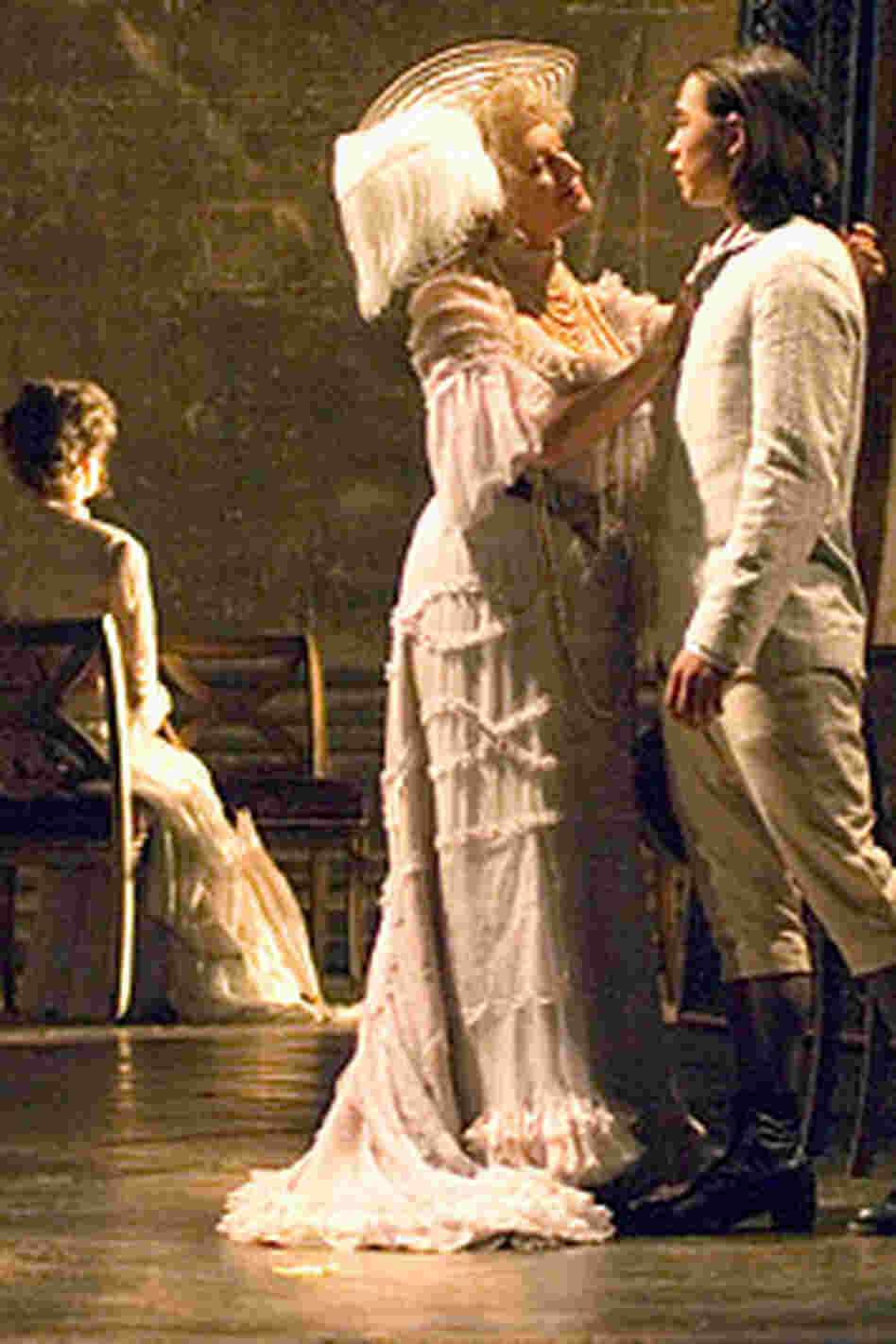 Nicola Bowie and Scott Chiba in "Death in Venice" Nicola Bowie and Scott Chiba in "Death in Venice"