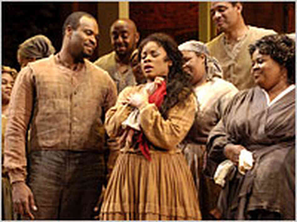 Margaret Garner (Denyce Graves) and her husband Robert (Eric Greene) Margaret Garner (Denyce Graves) and her husband Robert (Eric Greene)