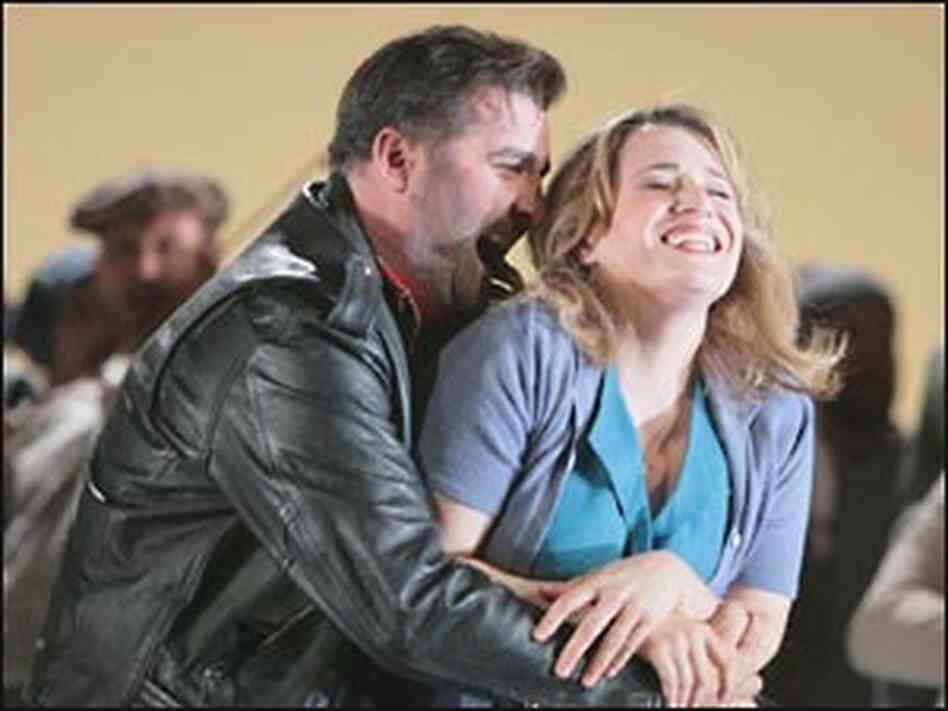 Raymond Very with Patricia Racette as Steva and Jenufa Raymond Very with Patricia Racette as Steva and Jenufa