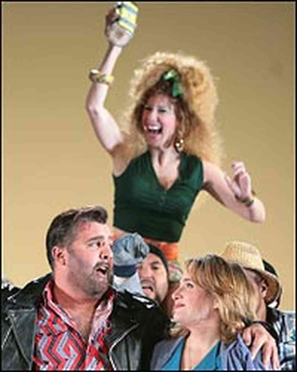 Raymond Very as Steva and Patricia Racette as Jenufa Raymond Very as Steva and Patricia Racette as Jenufa