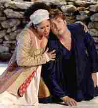 Tania Kross and Jeremy Ovenden as Silvia and Orfeo Tania Kross and Jeremy Ovenden as Silvia and Orfeo