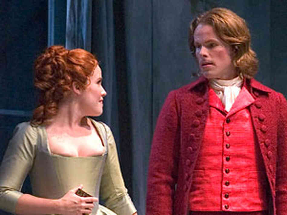 Kristine Winkler and Colin Ainsworth in Massenet's "Portrait of Manon." Kristine Winkler and Colin Ainsworth in Massenet's "Portrait of Manon."