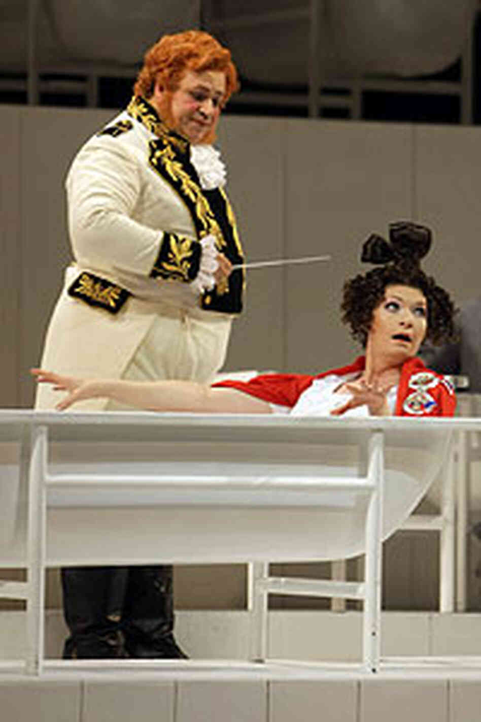 Bruno Pratico and Annick Massis Bruno Pratico and Annick Massis