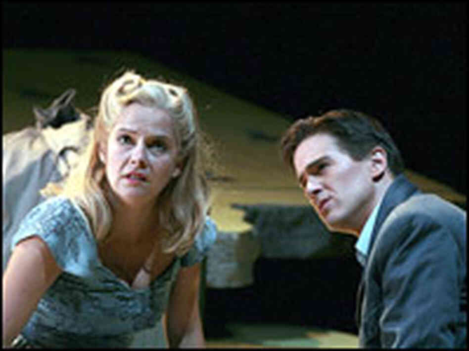 Angelina Kirchschlager as Sophie and Gordon Gietz as Stingo Angelina Kirchschlager as Sophie and Gordon Gietz as Stingo