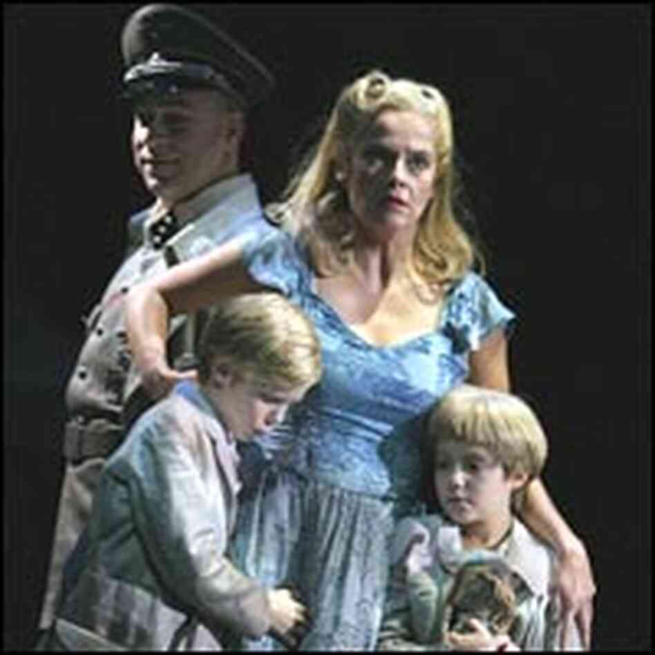 Sophie and her children at Auschwitz Sophie and her children at Auschwitz
