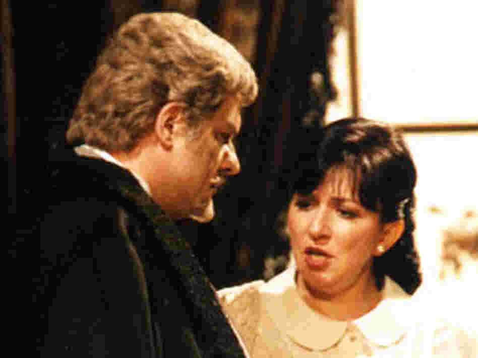Zeljko Lucic and Krassimira Stoyanova in 'La Traviata' Zeljko Lucic and Krassimira Stoyanova in 'La Traviata'