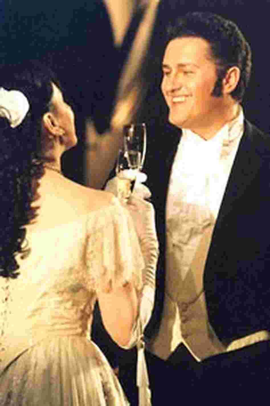 Piotr Beczala and Krassimira Stoyanova as Alfredo and Violetta Piotr Beczala and Krassimira Stoyanova as Alfredo and Violetta