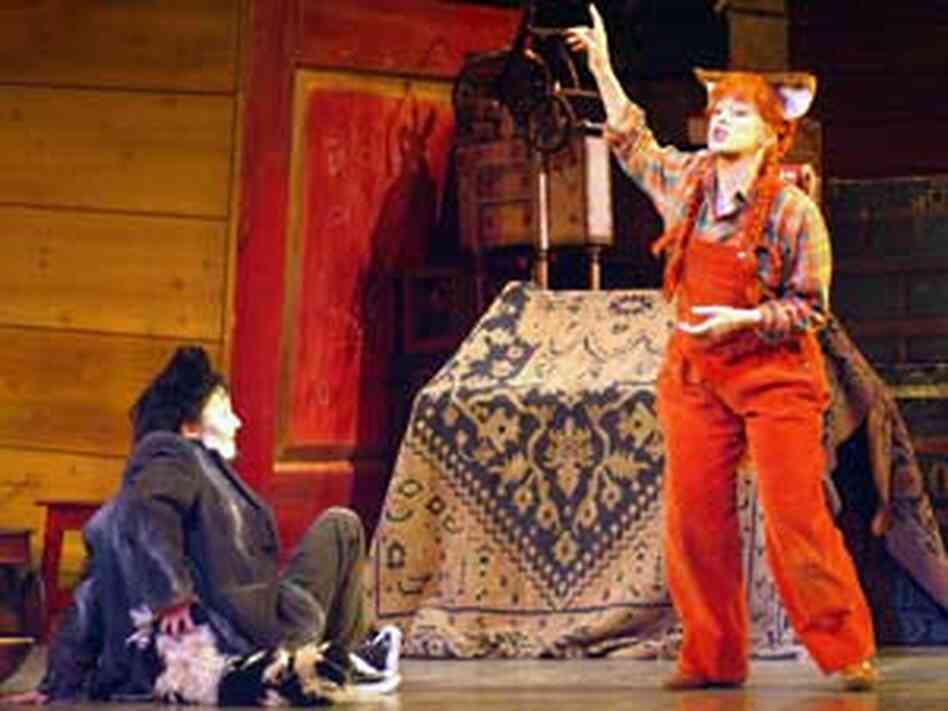 Maria Markina as the Dog with Lisa Saffer as the Vixen Maria Markina as the Dog with Lisa Saffer as the Vixen