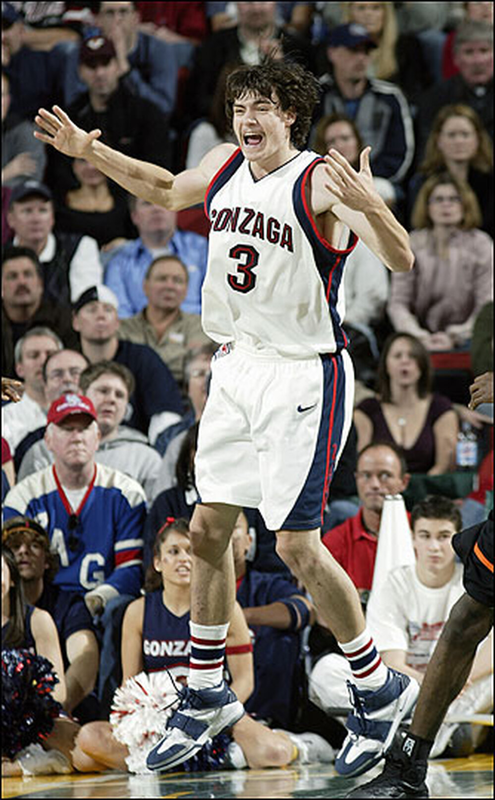 Adam Morrison of Gonzaga.