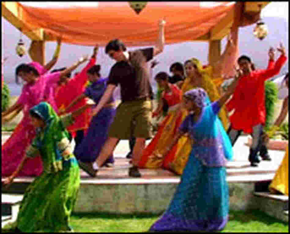 Matt dances in Gurgaon, India.