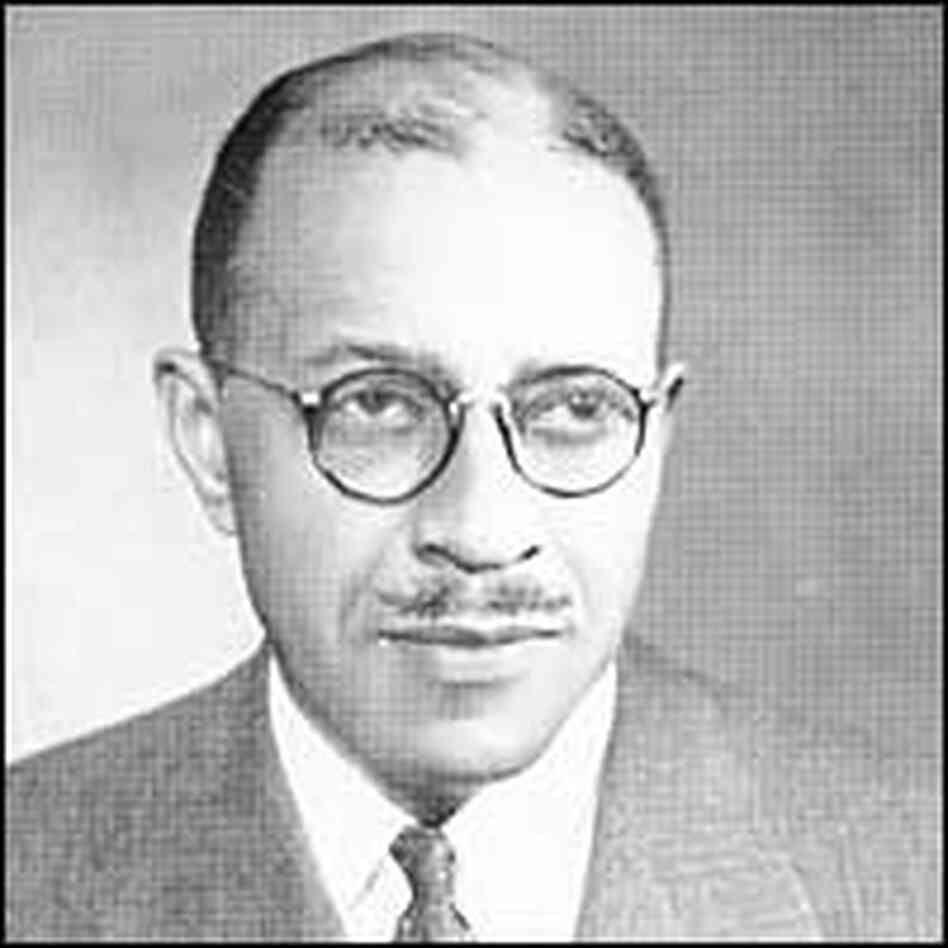 Sociologist and educator Charles S. Johnson Sociologist and educator Charles S. Johnson