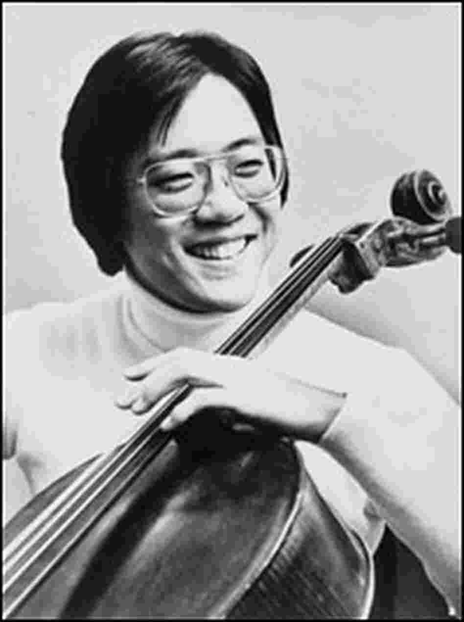 Cellist Yo-Yo Ma pictured in the 1970s.