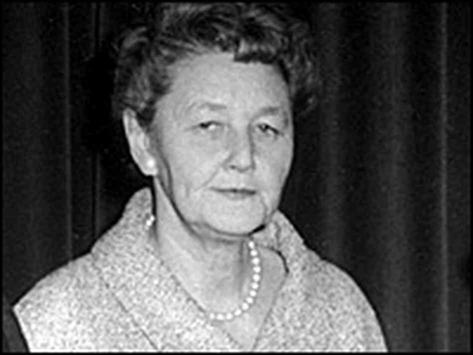 Marty Mann, in a 1960 photo. Marty Mann, in a 1960 photo.