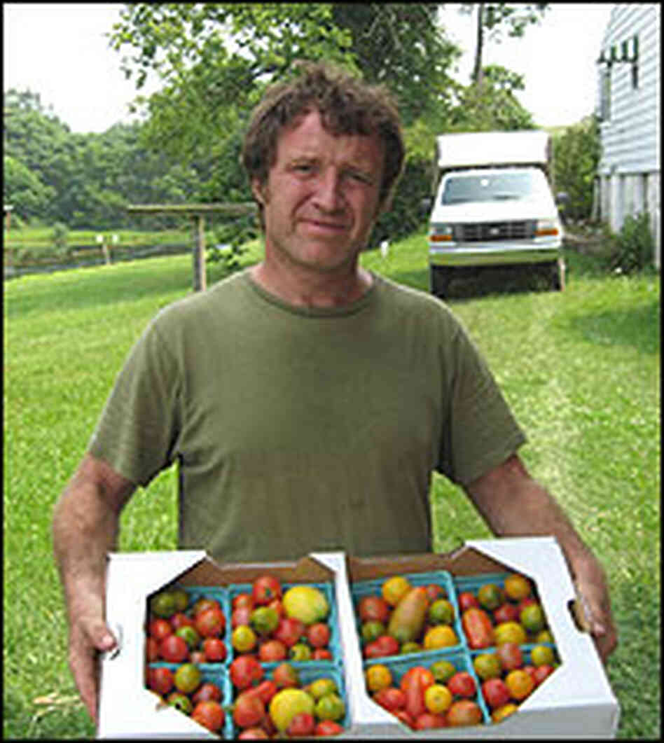 Tim Stark grows tomatoes, peppers, corn, peas, beets and whatever else he chooses at Eckerton Hill F Tim Stark grows tomatoes, peppers, corn, peas, beets and whatever else he chooses at Eckerton Hill F