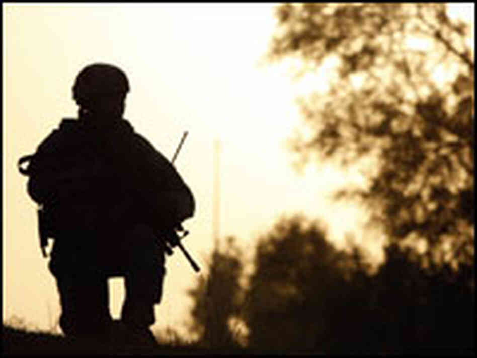A U.S. soldier on watch in central Baghdad on Nov. 7, 2008. A U.S. soldier on watch in central Baghdad on Nov. 7, 2008.