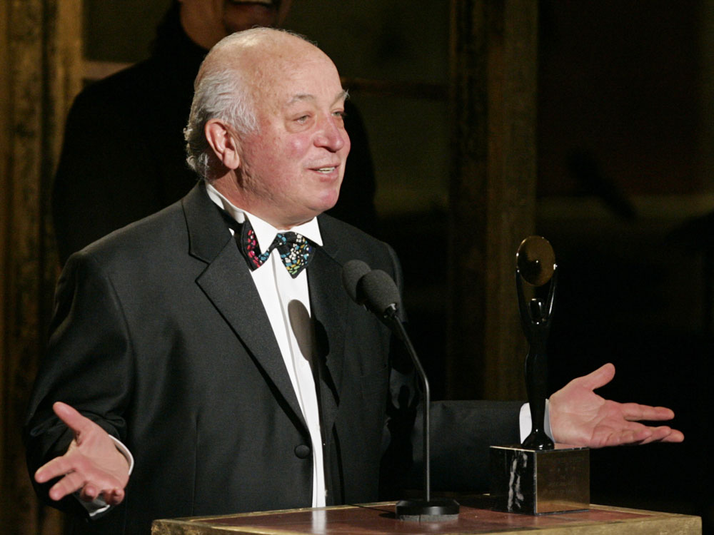 Seymour Stein received a lifetime achievement award during his induction into the Rock and Roll Hall of Fame in 2005.