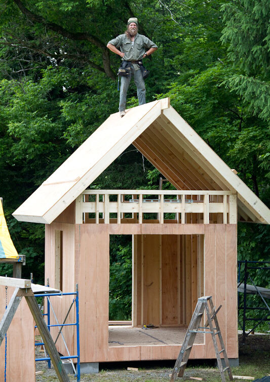DoItYourself Downsizing How To Build A Tiny House NPR