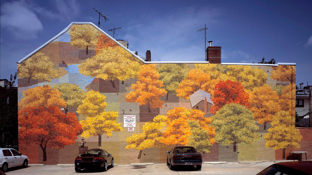 On Philadelphia's Walls, Murals Painted With Brotherly Love NPR