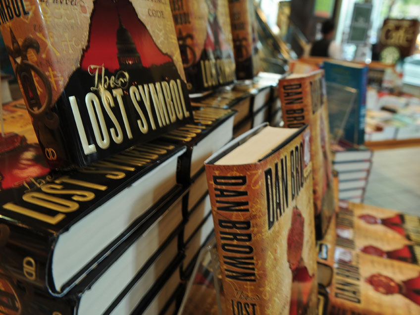 On Sept. 15, Dan Brown's novel <em>The Lost Symbol</em> set a record for the most books sold in a single day. (Getty Images)
