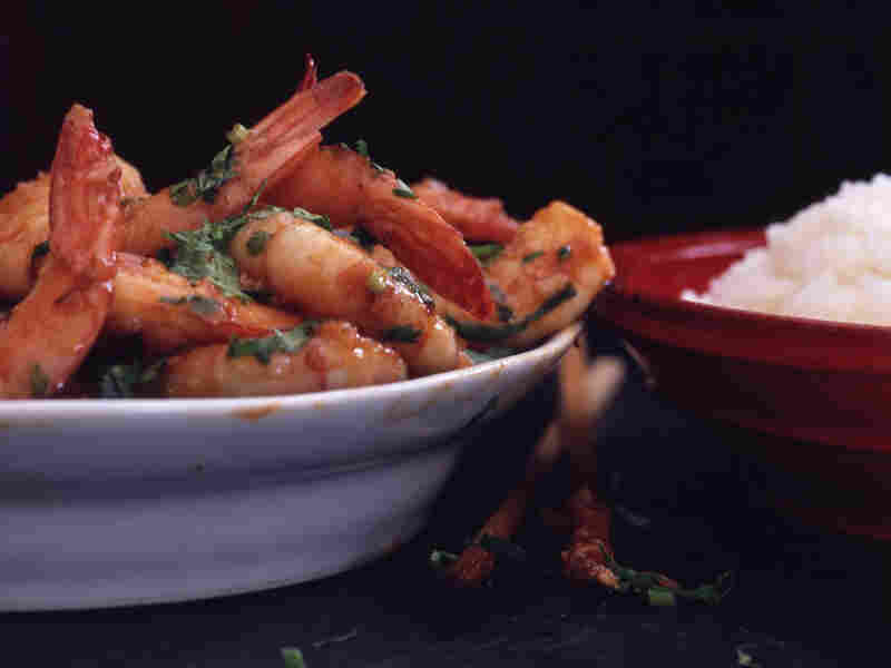 Hunan Hot-and-Spicy Shrimp