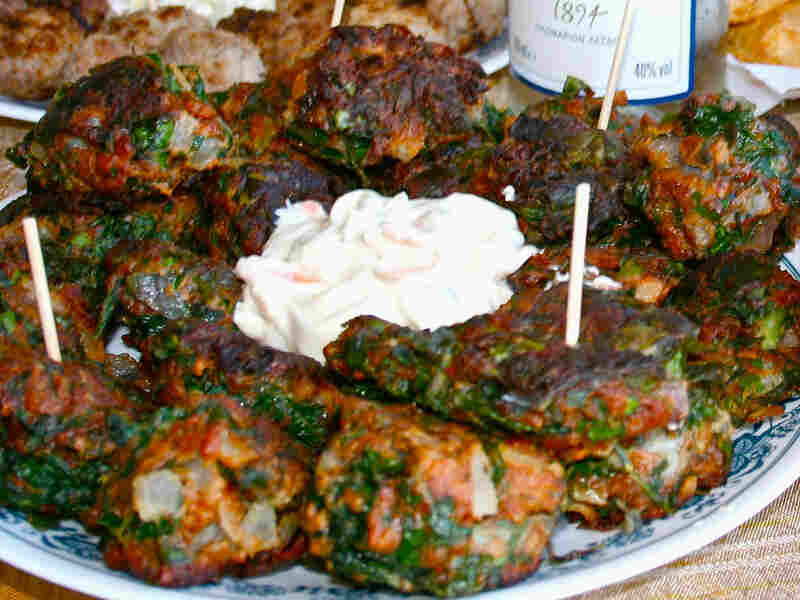 Chard Fritters With Cinnamon
