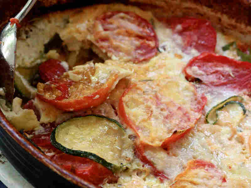 Tomato-Zucchini Bake