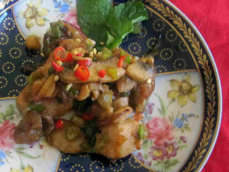 Sizzling Chicken With Ginger