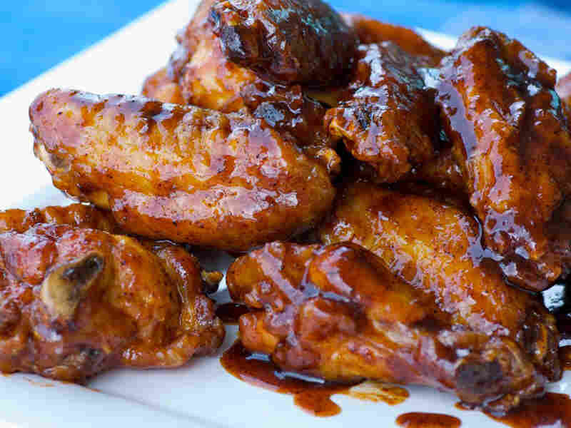 Maple-Beer-Chili Chicken Wings