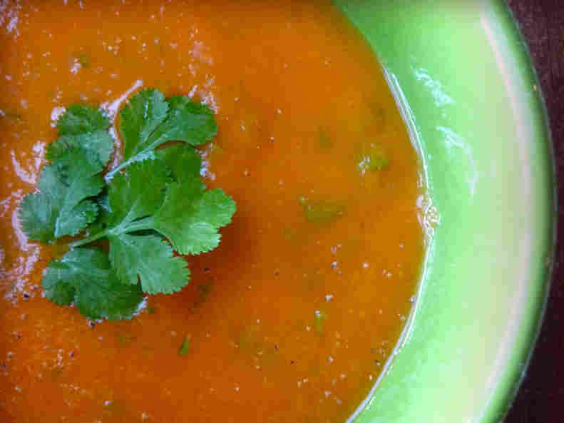 Carrot Soup With Coriander Seed And Cilantro