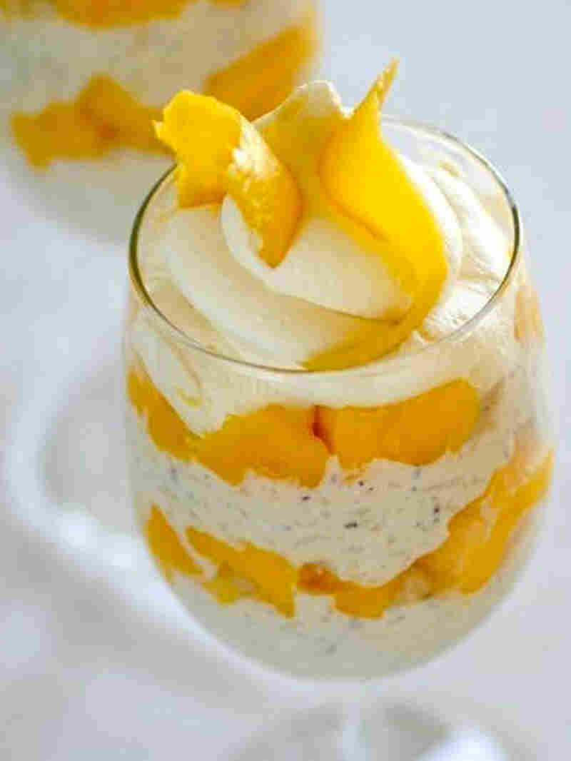 Rice Pudding And Mango Parfait