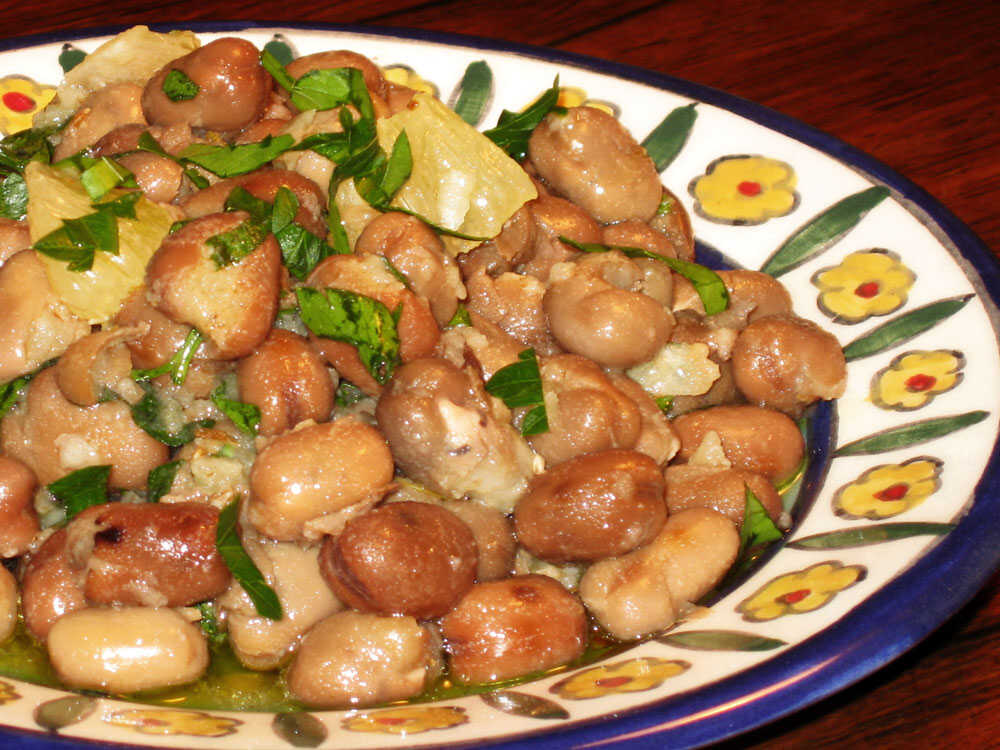 Fava Bean Salad