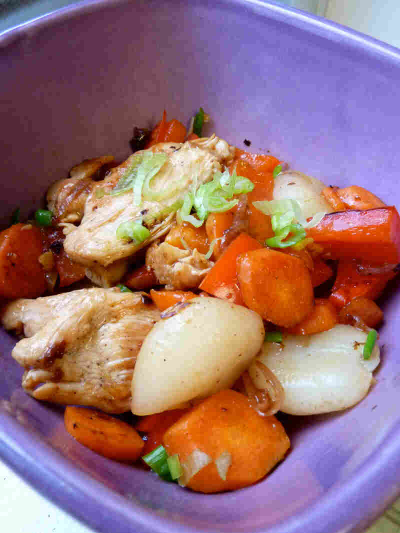 Stir-Fried Chicken With Lychees