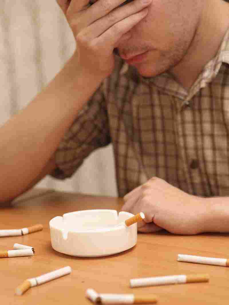 Depressed People Smoke More, Need Help Quitting Shots Health News NPR