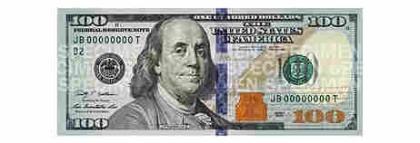 $100 bill