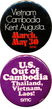 Nixon's decision to send troops to Cambodia was met with widespread protests on college campuses ... including Kent State.