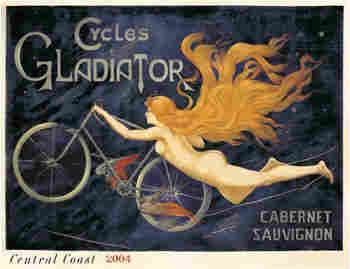 Cycles Gladiator Label.