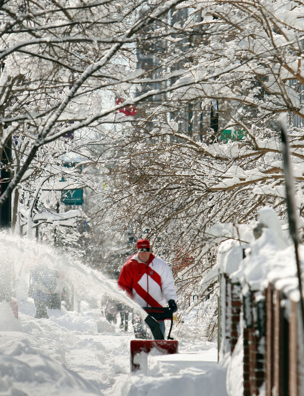 Snowblowing Etiquette How Far Do You Go? The TwoWay NPR