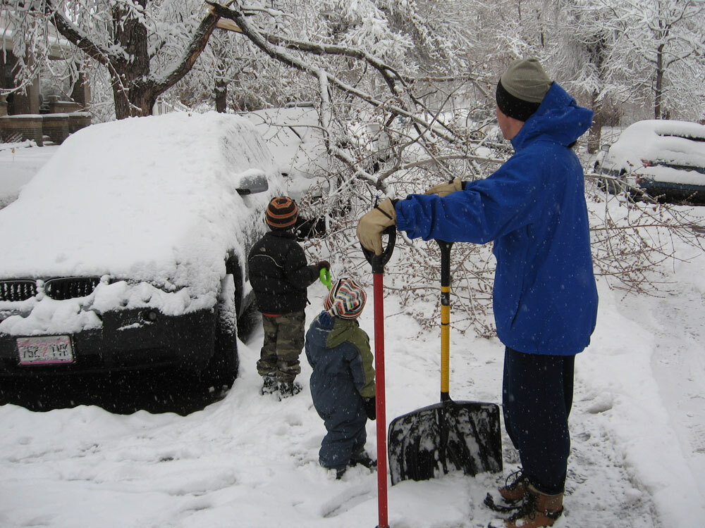 Spring? You Wouldn't Know It In Denver, Where Snow Continues To Fall