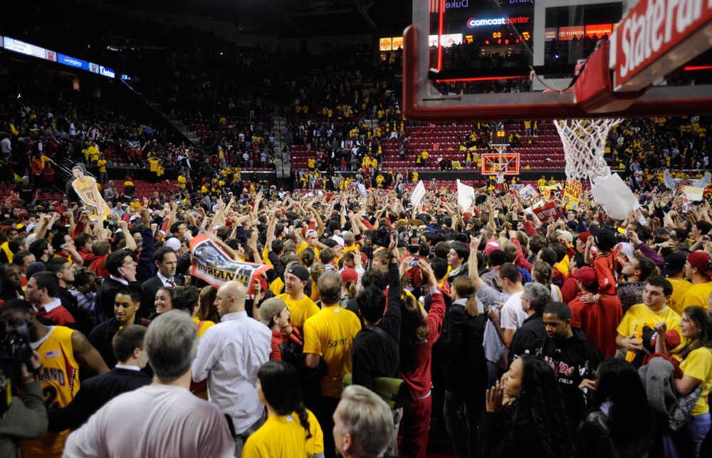 March Madness Started Early After Maryland Beat Duke The TwoWay NPR