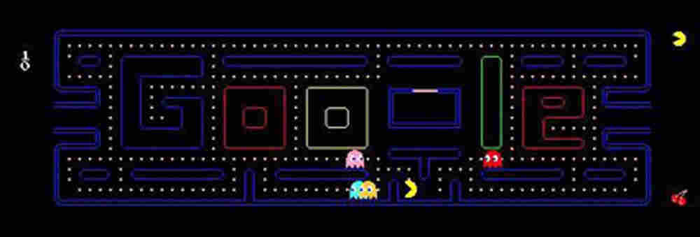 play pac man 30th anniversary google game