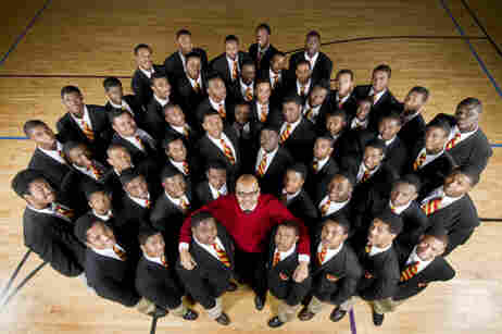 Urban Prep Academy CEO Tim King requires that all of the students wear a uniform every day.