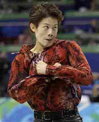 Japan's Takahiko Kozuka.