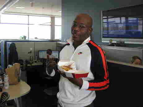 The new KFC sandwich.