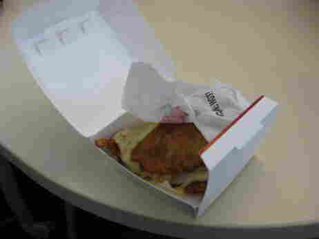 The new KFC sandwich.