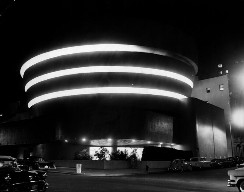 Wright developed the concept of "organic architecture" — the notion that a building should develop out of its surroundings — which he used in designing the Guggenheim. 