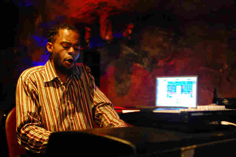 Marc Cary played a Rhodes piano, cued up samples on his laptop and twirled knobs on a keyboard synthesizer.