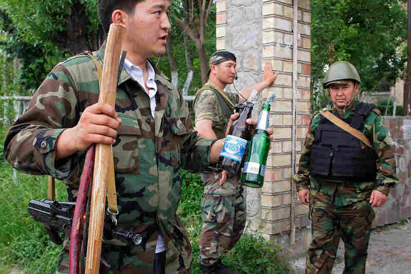 Uzbek Leader 100,000 Flee Kyrgyzstan Violence NPR