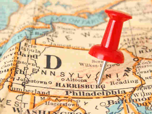 Map of Pennsylvania
