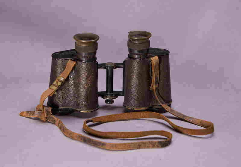 WWI Binoculars Of Peter L. Robinson Sr.Robinson saw action in France from 1918-1919.